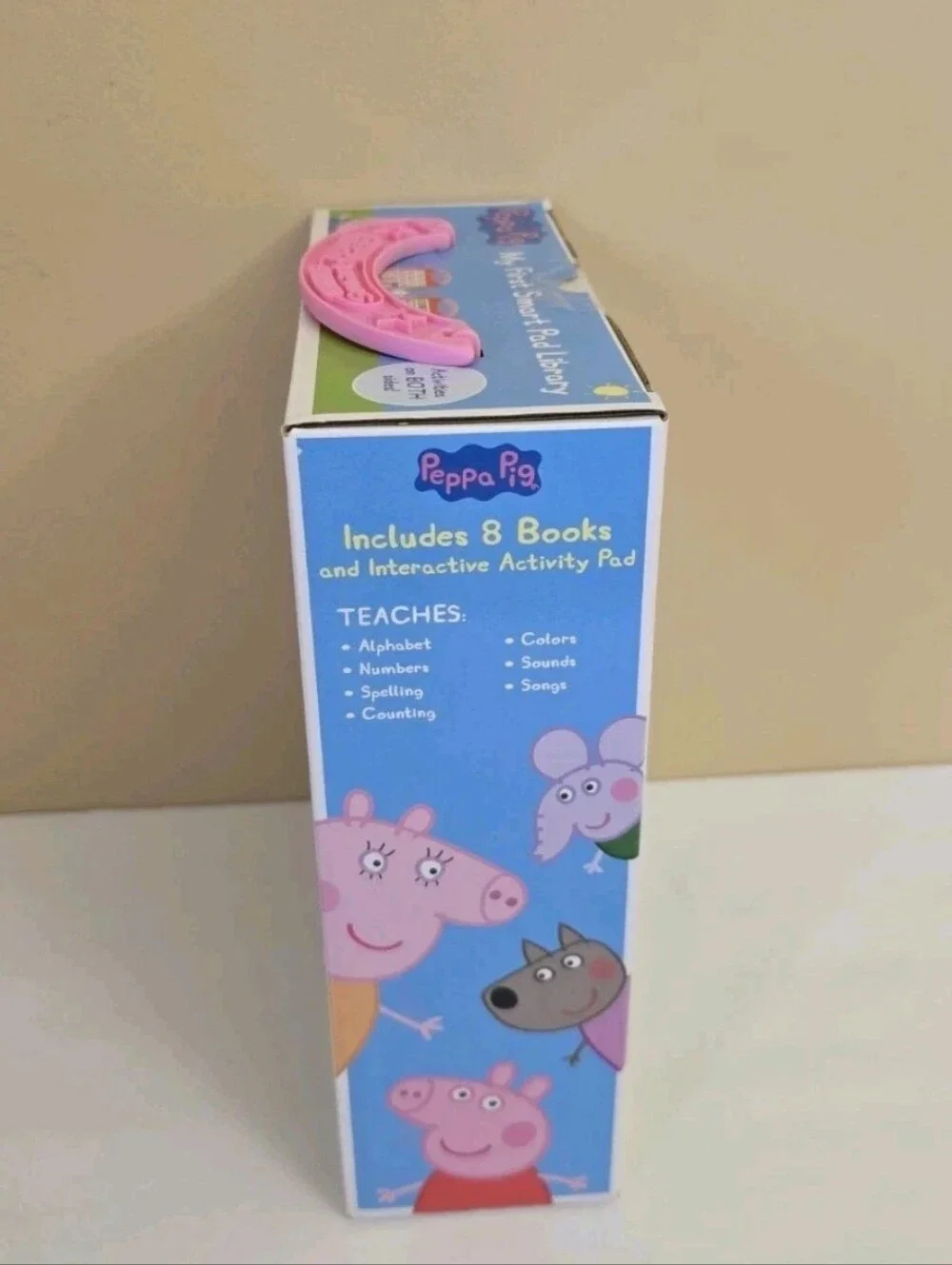 Peppa Pig - My First Smart Pad Library - Interactive Activity Pad and 8-Book Set
